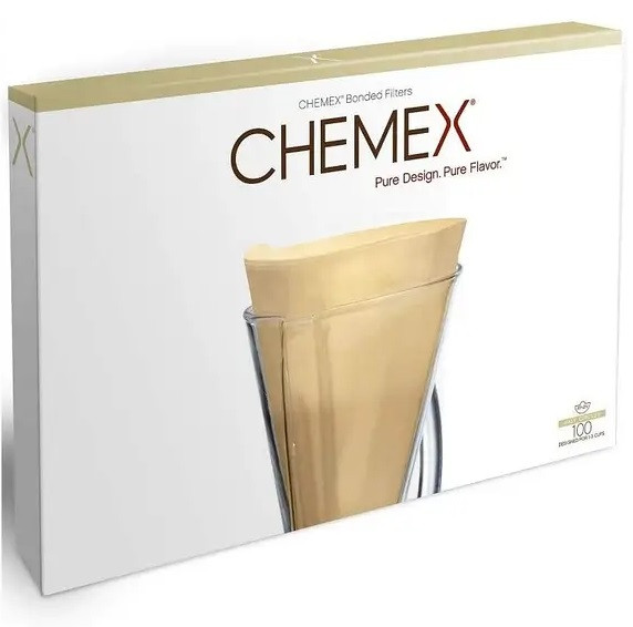 Фильтры для кемекса Chemex FP-2 Натуральные 100 шт, фото №1
