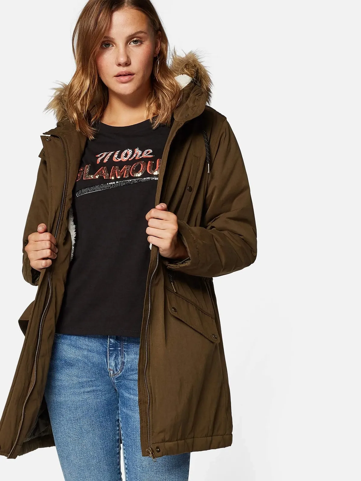 Жіноча зимова куртка MAVI Jackets FUR DETAILED COAT - S, фото №2 Жіноча зимова куртка MAVI Jackets FUR DETAILED COAT - S, фото №2