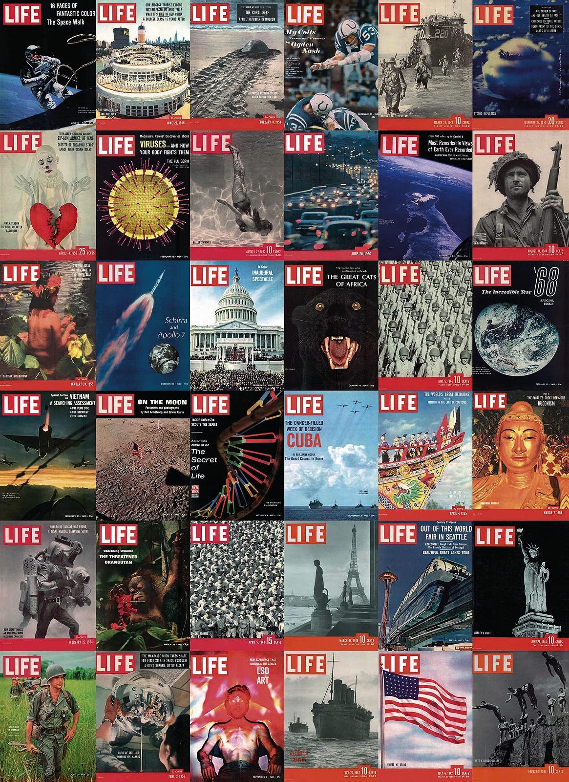 Пазл Clementoni Life Magazine Cover 39636 1000 елементів, фото №2