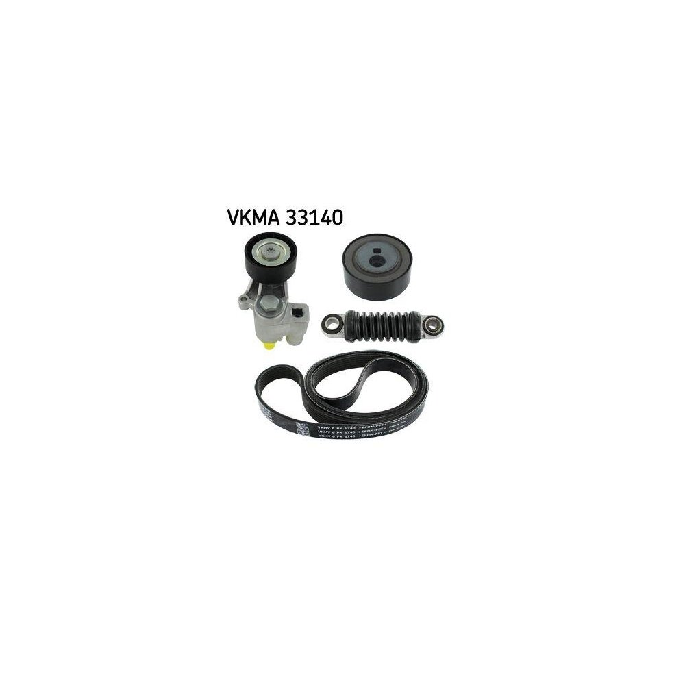 Комплект поліклинового ременя SKF VKMA 33140, фото №1