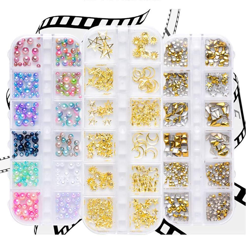 Металлические заклепки Тип Стразы для ногтей 4 шт Золотистый, фото №4 Металлические заклепки Тип Стразы для ногтей 4 шт Золотистый, фото №4