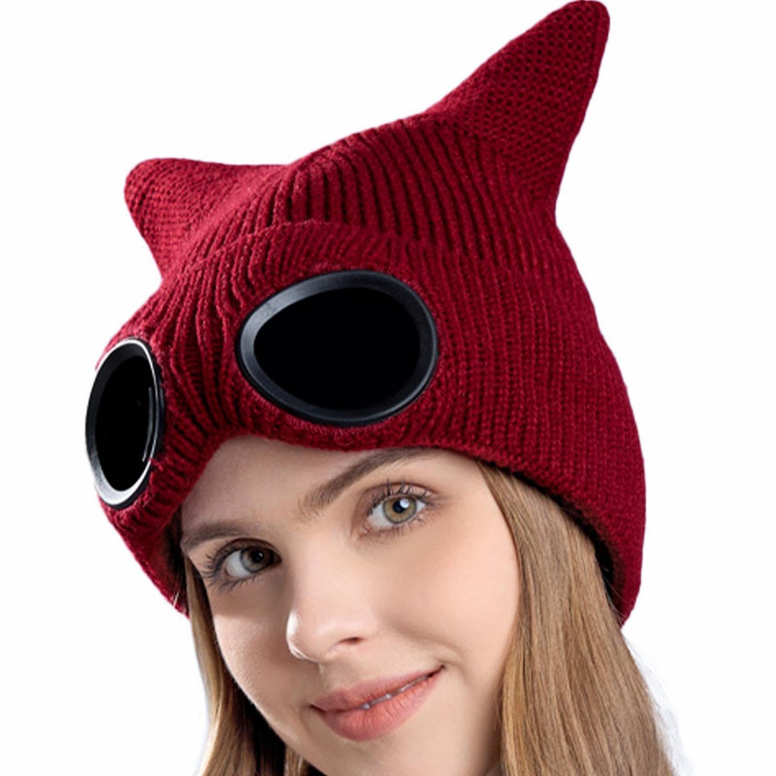 Шапка з окулярами Duroecsain, фото №6 Шапка з окулярами Duroecsain, фото №6