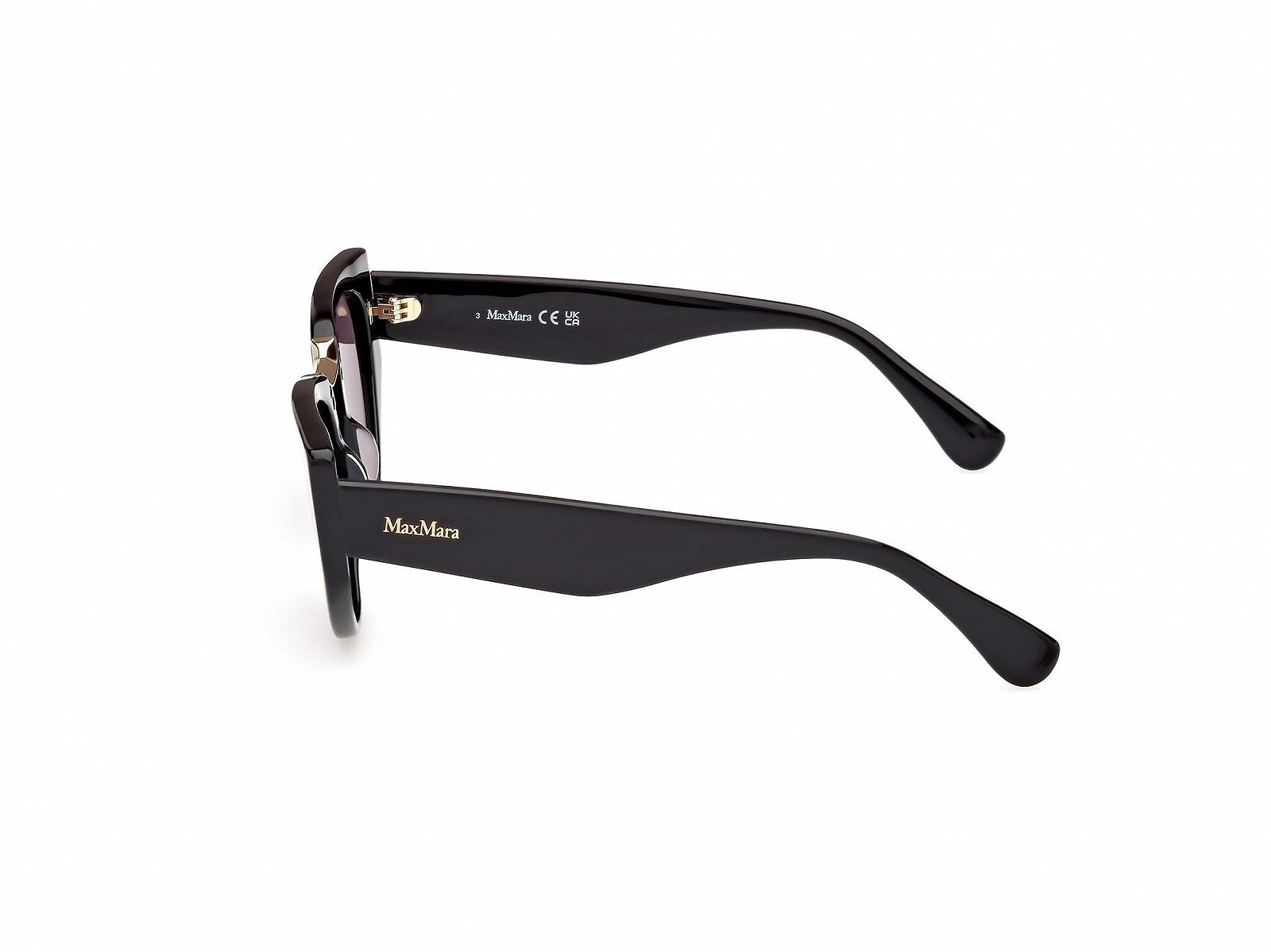 Сонцезахисні окуляри MaxMara MM0093 Чорний колір, фото №3