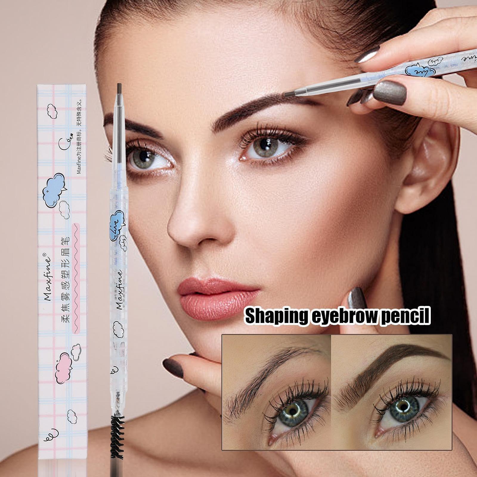 Карандаш для бровей Luckxing Тонкий с двойным концом Водостойкий, фото №3 Карандаш для бровей Luckxing Тонкий с двойным концом Водостойкий, фото №3