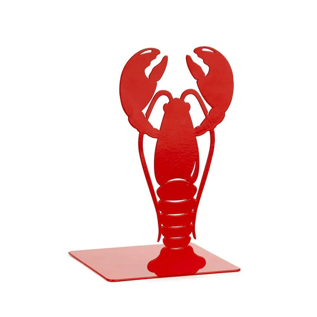 Держатель для книг Balvi Lobster В форме лобстера Металл Красный, фото №7