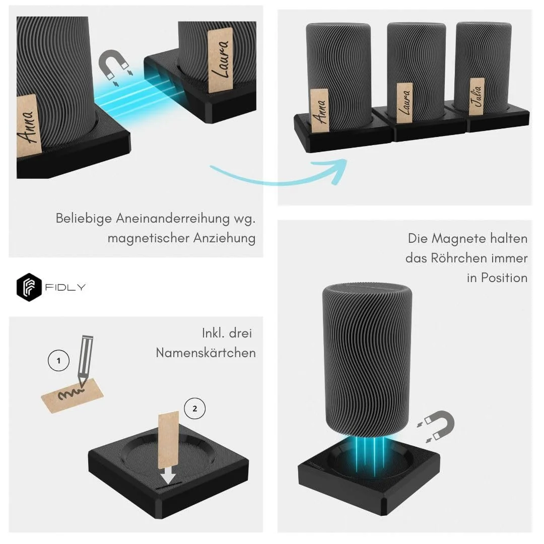 Трубка для чайових Wave Tip, Shadow Grey, фото №2 Трубка для чайових Wave Tip, Shadow Grey, фото №2