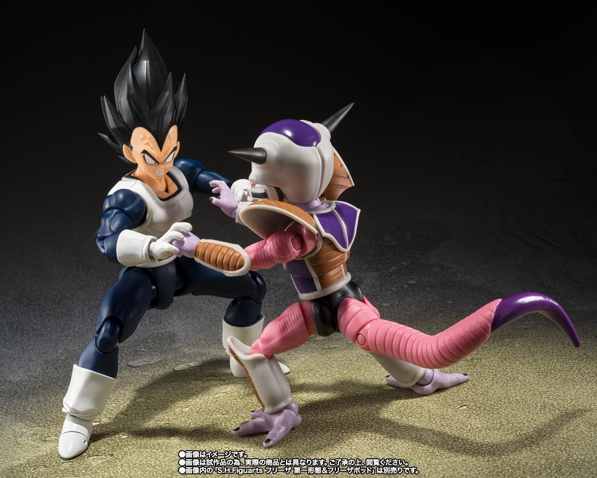 Екшн-фігурка Dragon Ball S.H. Figuarts Веджета, старий бойовий одяг, 14 см, фото №7