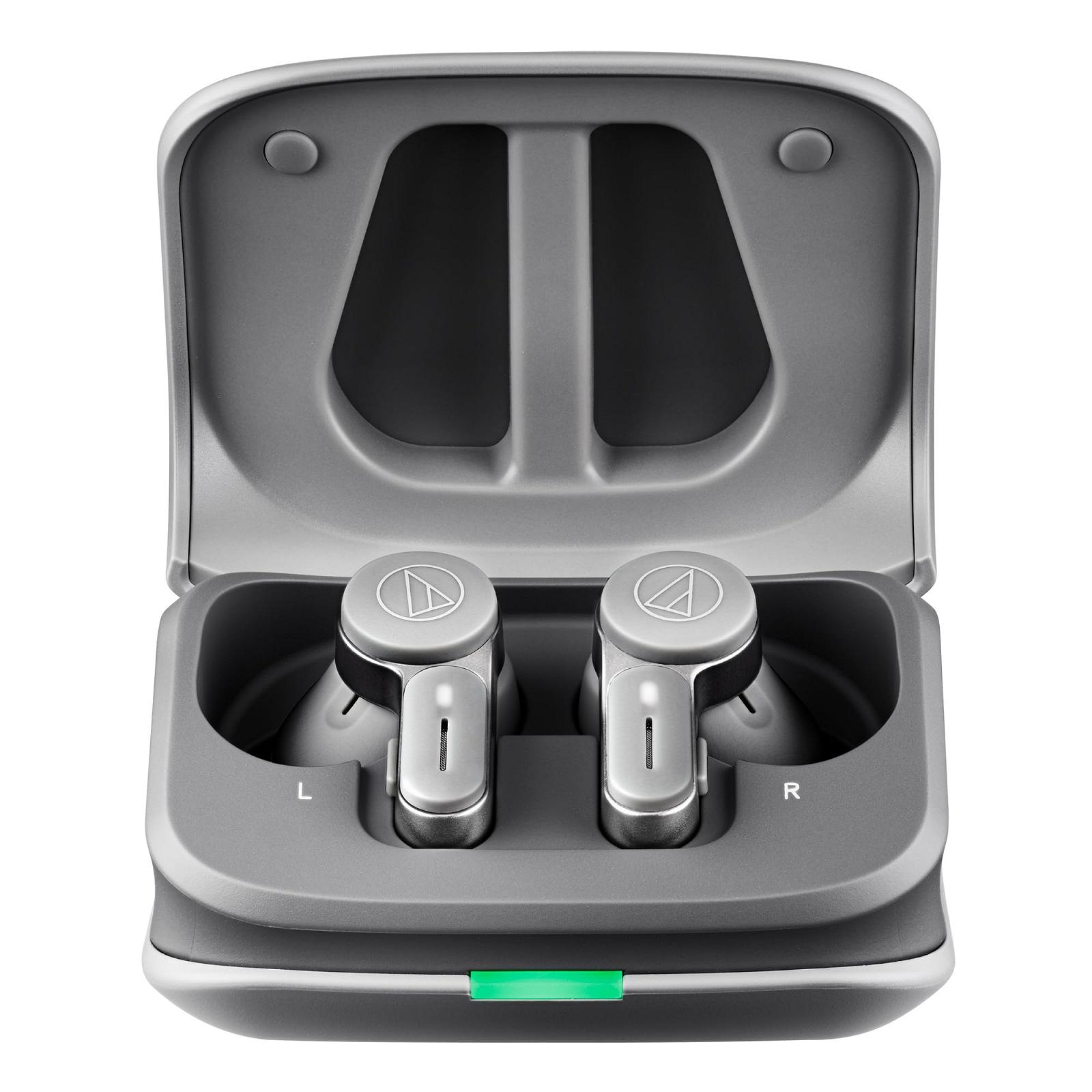 Навушники Audio-Technica ATH-TWX7 Бездротові (Сірі), фото №3