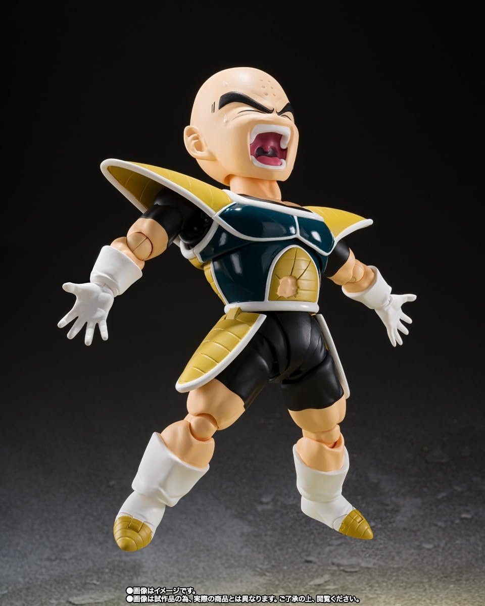 Фігурка Bandai Tamashii Nations Dragon Ball Z - Krillin - PVC S.H. Figuarts 11 см, фото №2