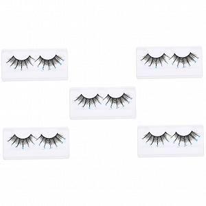 Штучні вії 5 пар Sequin 3D Хімічні волокна Європейські та американські - Фото 1