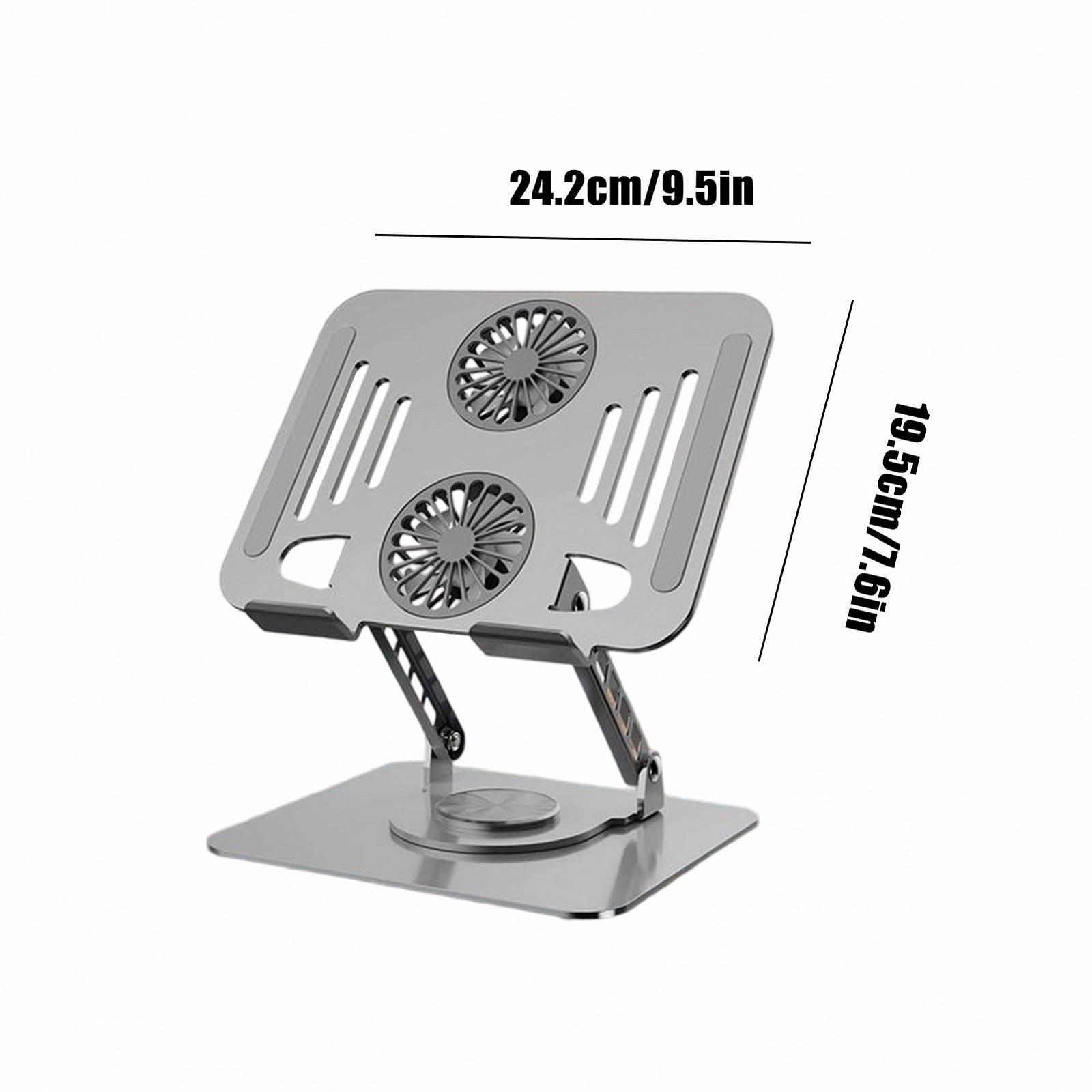 Подставка для ноутбука - Охлаждающая подставка для книг, 24 x 20 x 7 см, Регулируемый кронштейн из углеродистой стали | Складная подставка для компьютера, Профессиональное использование для дома, общежития U, фото №7
