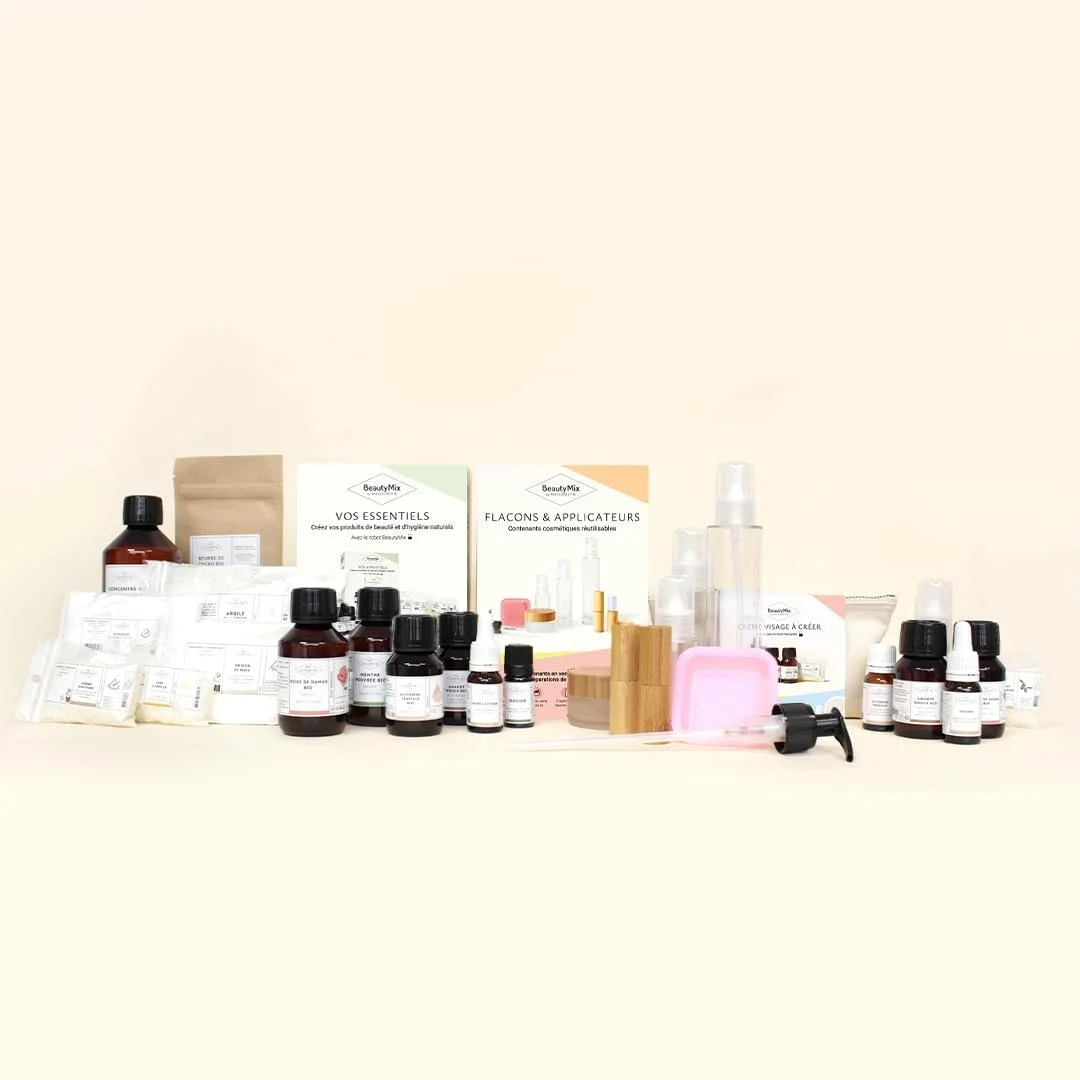 Набір The Total Box для робота BeautyMix - Все для повного комплекту косметики DIY з 13 простими та безпечними рецептами, фото №3