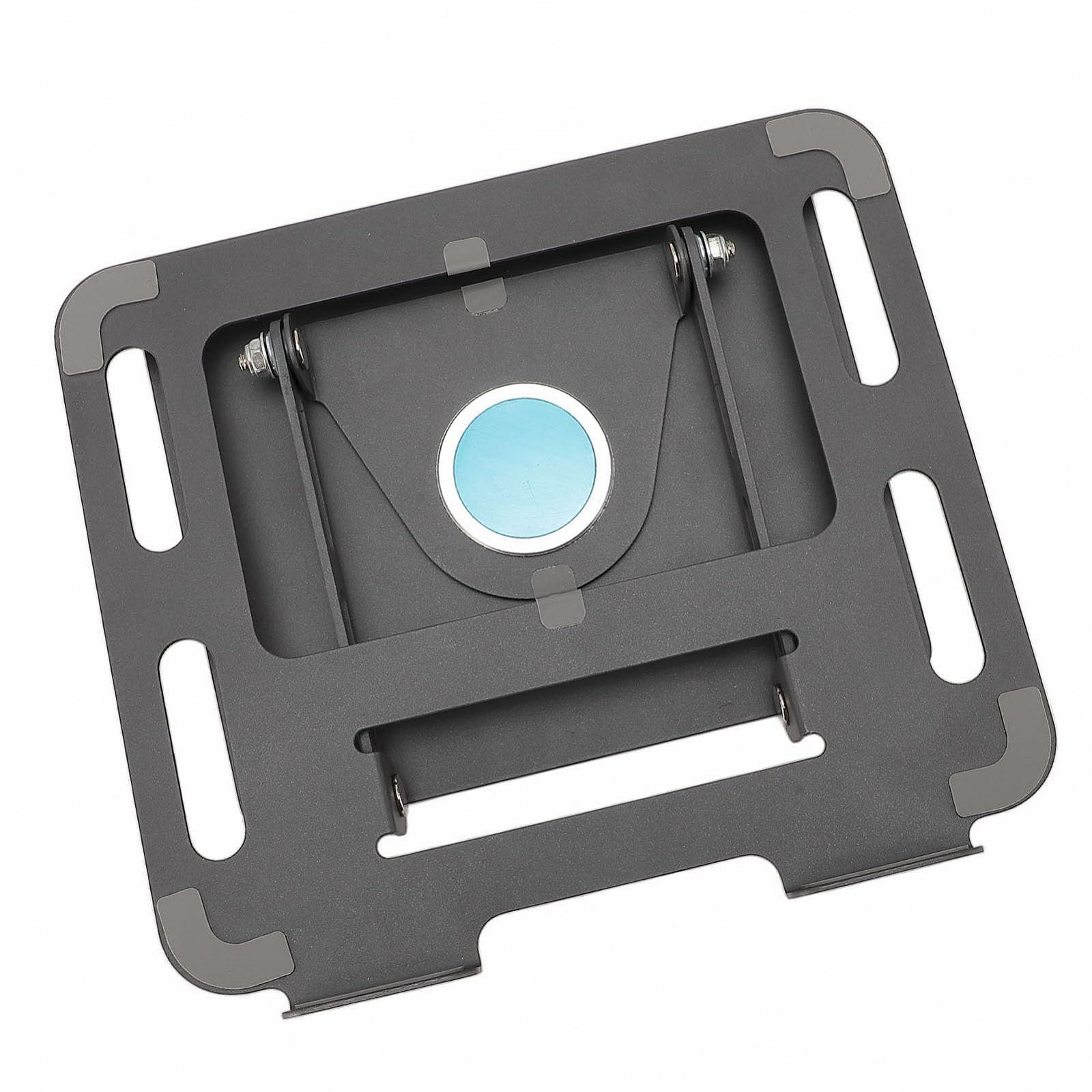 Підставка для ноутбука металева регульована по куту і висоті для планшетів і мобільних телефонів з нековзною основою, стабільна і міцна, фото №4