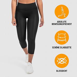 Капри Шорты SMILODOX Mirella Женские 3/4 Спортивные с высокой талией synthetic.ua - Фото 1