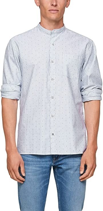 Рубашка s.Oliver REGULAR FIT 130.10.108.11.120.2102620-01G1 Голубой 3XL, фото №1