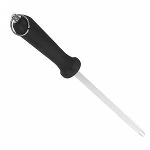 Мусат для кухонних ножів професійний сталевий ручний - Фото 1