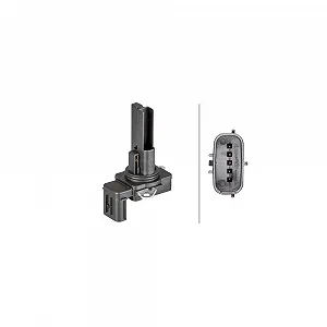 Датчик массового расхода воздуха HELLA 8ET 358 095-501 для LEXUS - Фото 1