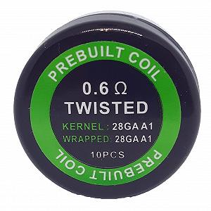 Набор спиралей для Бака PREBUILT Coil Twisted Kanthal 0.6 ohm synthetic.ua - Фото 1