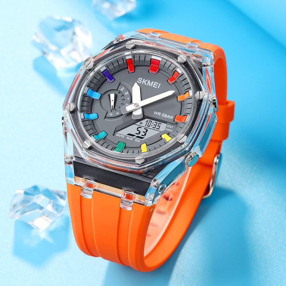 Годинник Skmei 2100OG Orange SALE, фото №5