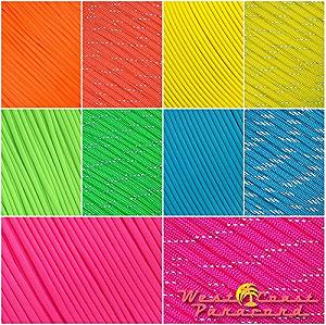 Паракорд West Coast Paracord 550 Plain Reflective, різні кольори synthetic.ua - Фото 1