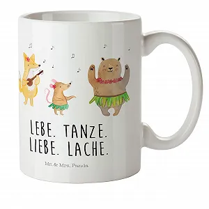 Кухоль Дитячий Mr. & Mrs. Panda Лісові Тварини Aloha Ударостійкий Пластиковий Кухоль - Фото 1