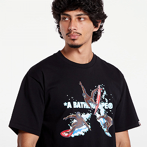 Футболка Bape Surfing Apes Tee L synthetic.ua - Фото 1