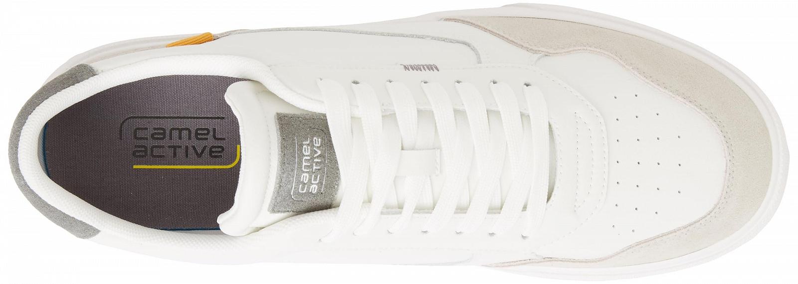 Кроссовки camel active Nappa/Split OFFWEISS/GRAU, фото №3