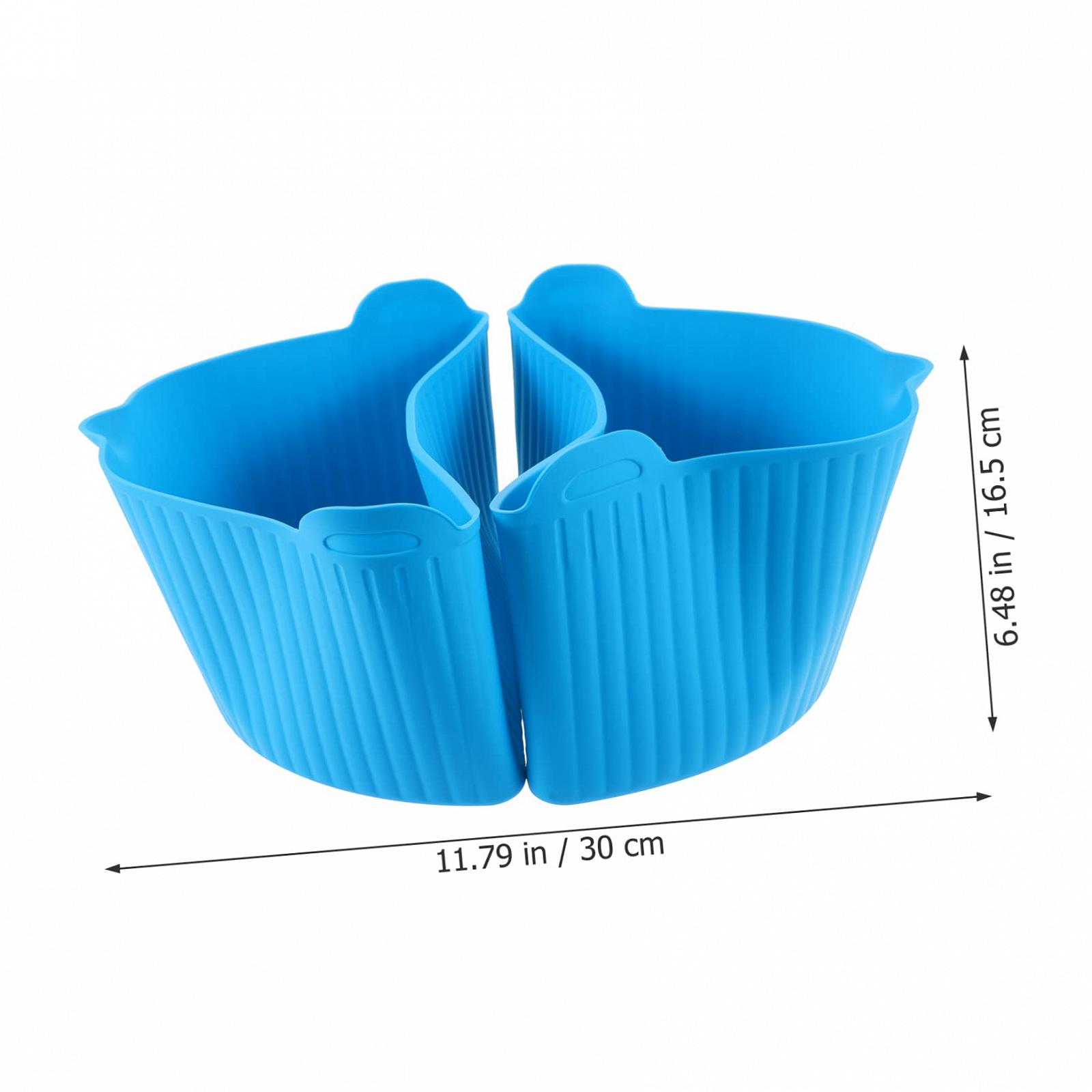 Кухонне приладдя HOMSFOU 1 набір Slow Cooker-liner силіконова вставка безпечні роздільники для варіння силіконова перегородка сіра, фото №4 Кухонне приладдя HOMSFOU 1 набір Slow Cooker-liner силіконова вставка безпечні роздільники для варіння силіконова перегородка сіра, фото №4