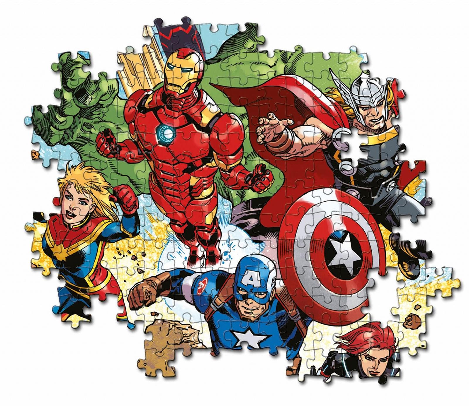 Пазл Clementoni Supercolor Avengers 300 деталей 48.5 x 33.5 см від 9 років 21728, фото №2