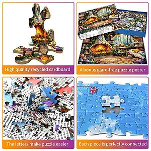 Пазл Fantasy Fairy Tale Tree House 1000 деталей 70 х 50 см - Фото 1