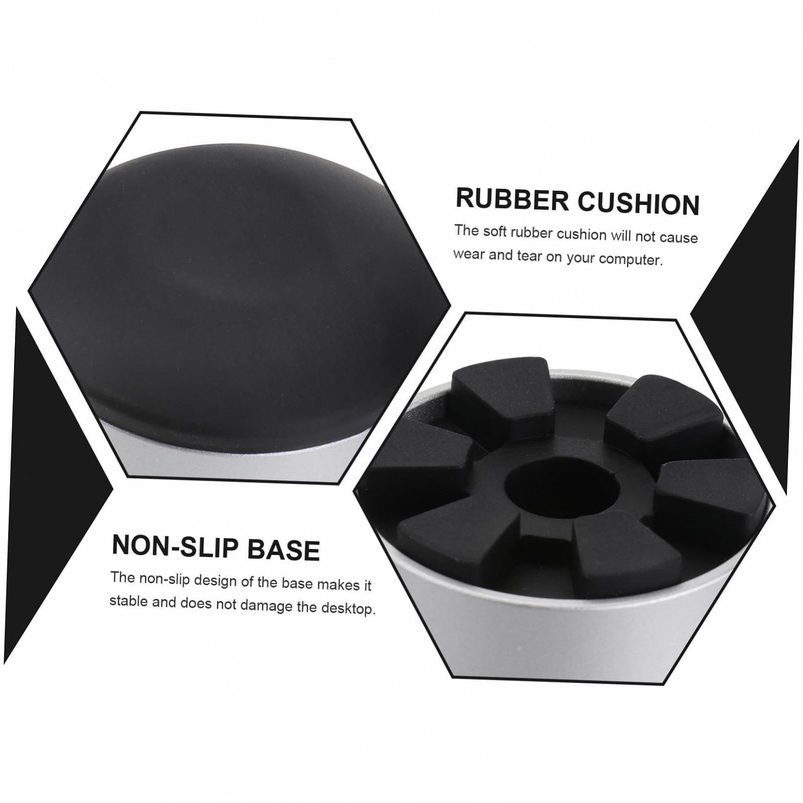 Подставка для ноутбука Tofficu с рассеиванием тепла Портативная Нескользящая Маленькая основа Черная для дома офиса Эргономичная, фото №9 Подставка для ноутбука Tofficu с рассеиванием тепла Портативная Нескользящая Маленькая основа Черная для дома офиса Эргономичная, фото №9