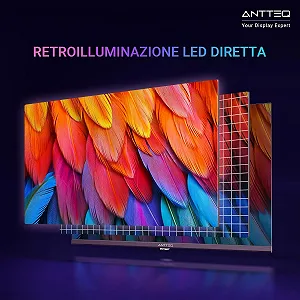 Телевізор 32" Antteq AV32 / HD / 60 Гц / LCD / Smart TV / Wi-Fi / Bluetooth / T2 synthetic.ua - Фото 1
