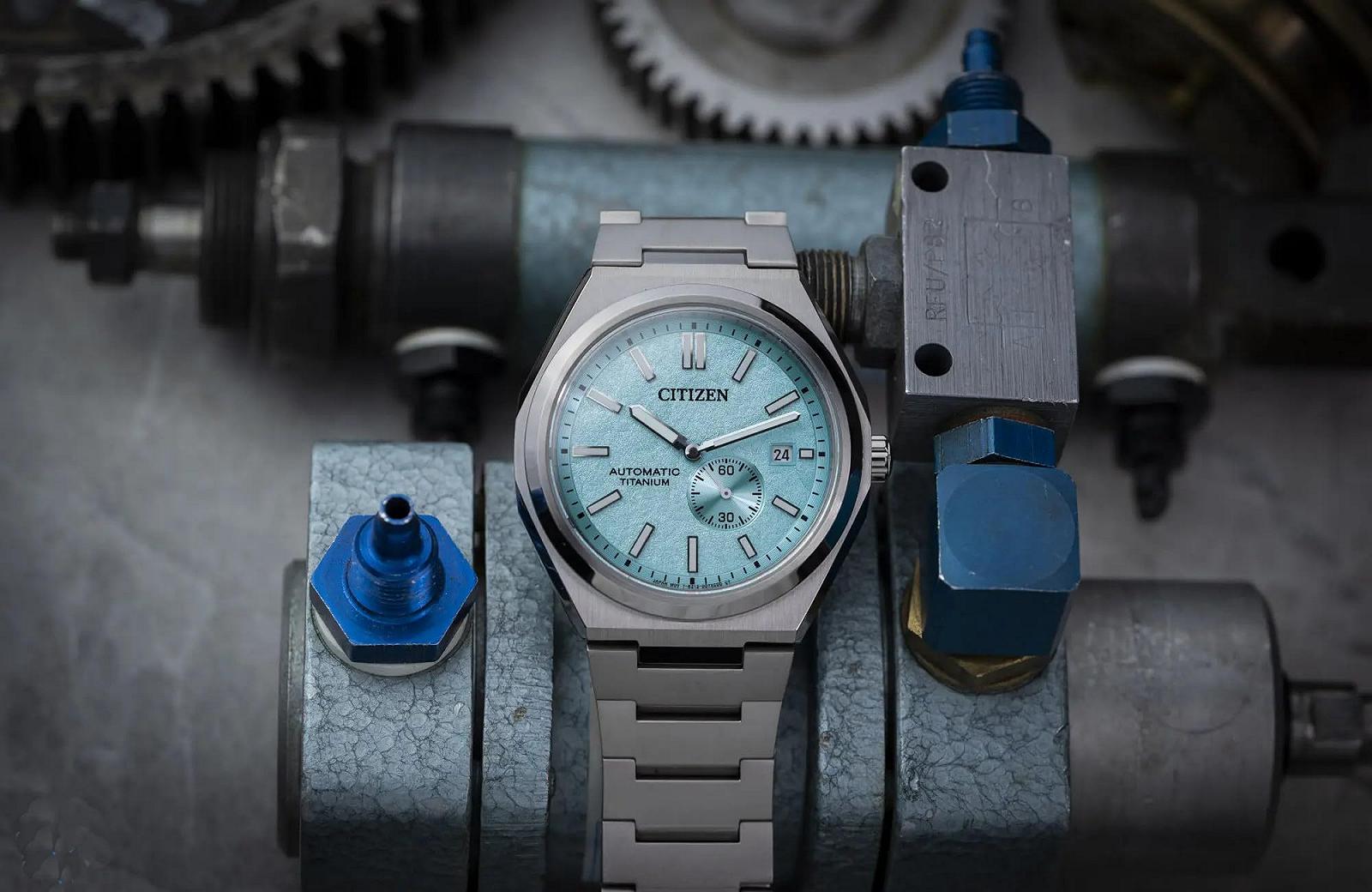 Мужские Аналоговые Автоматические Часы CITIZEN NJ0180-80M, серебристый, Браслет, фото №7