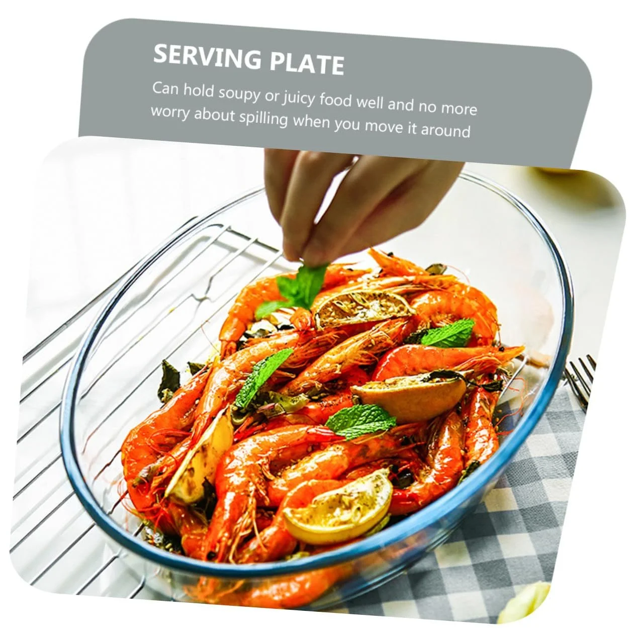 Форма для запекания стеклянная овальная прозрачная для микроволновой печи термостойкая штабелируемая, фото №4 Форма для запекания стеклянная овальная прозрачная для микроволновой печи термостойкая штабелируемая, фото №4