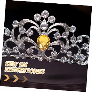 Стрази Нерегулярні Скляні кристали для декорування одягу/весільних суконь/сумок для творчих DIY проєктів, 1 шт synthetic.ua - Фото 1