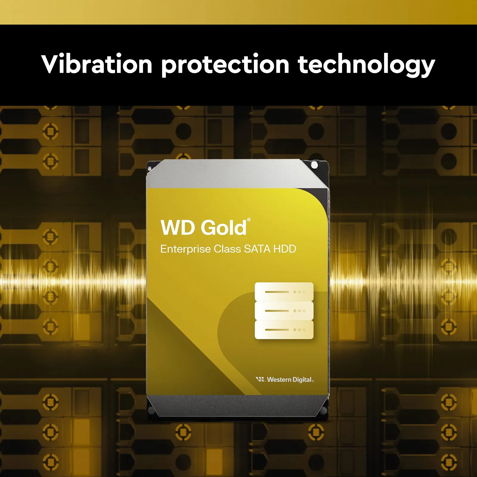 Внутрішній жорсткий диск Western Digital Gold WD142KRYZ 14 TB SATA 6 Gb/s, фото №5 Внутрішній жорсткий диск Western Digital Gold WD142KRYZ 14 TB SATA 6 Gb/s, фото №5