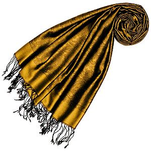 Пашмина Lorenzo Cana женская 70% шелк и 30% вискоза с узором пейсли, 70 x 190 см - Фото 1