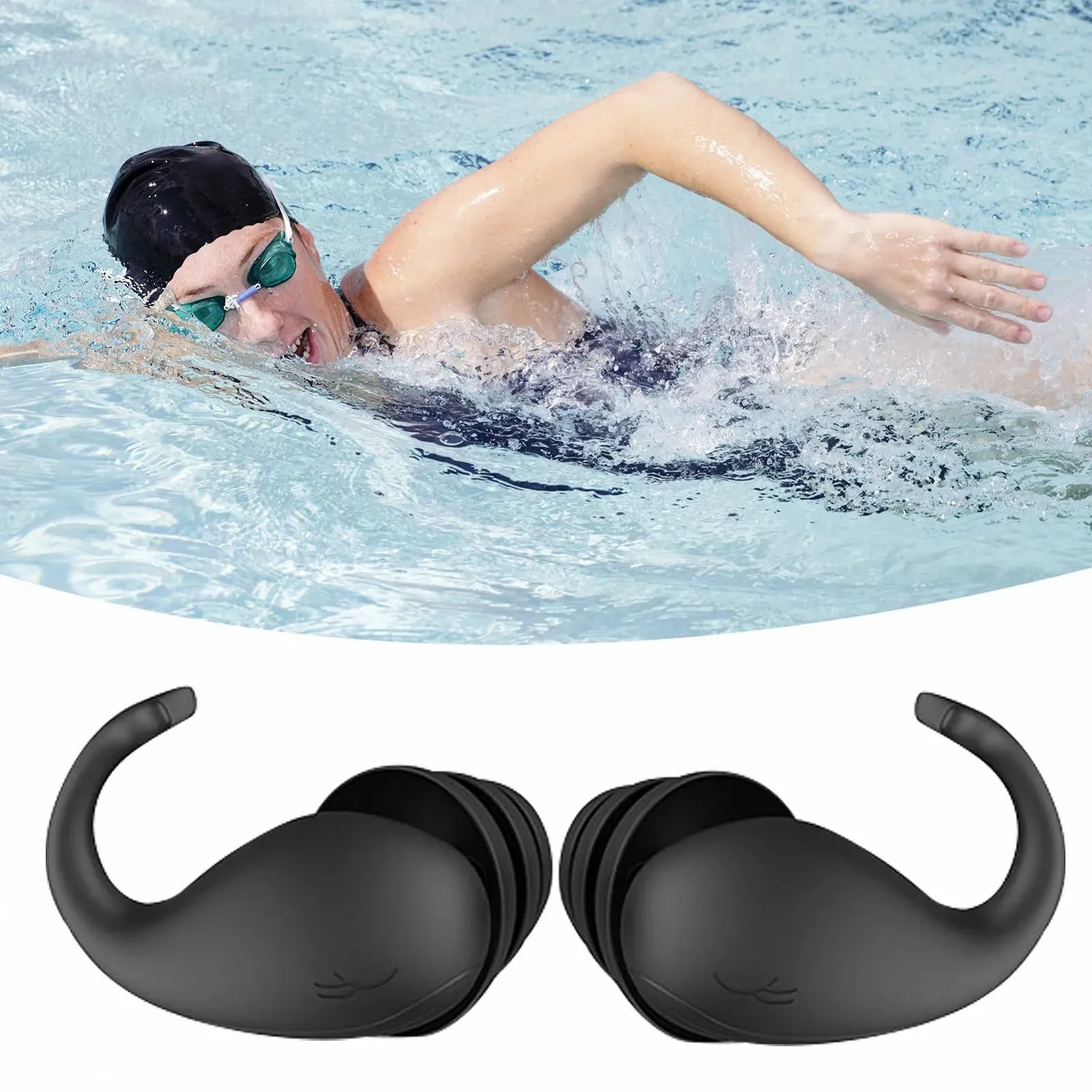 Мотоциклетні беруші Силіконові для сну М'які для захисту органів слуху для бігу та подорожей, фото №3