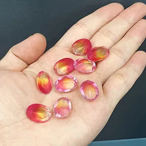 Овальні Градієнтні Стрази Смола, Прозорий Лід synthetic.ua - Фото 1