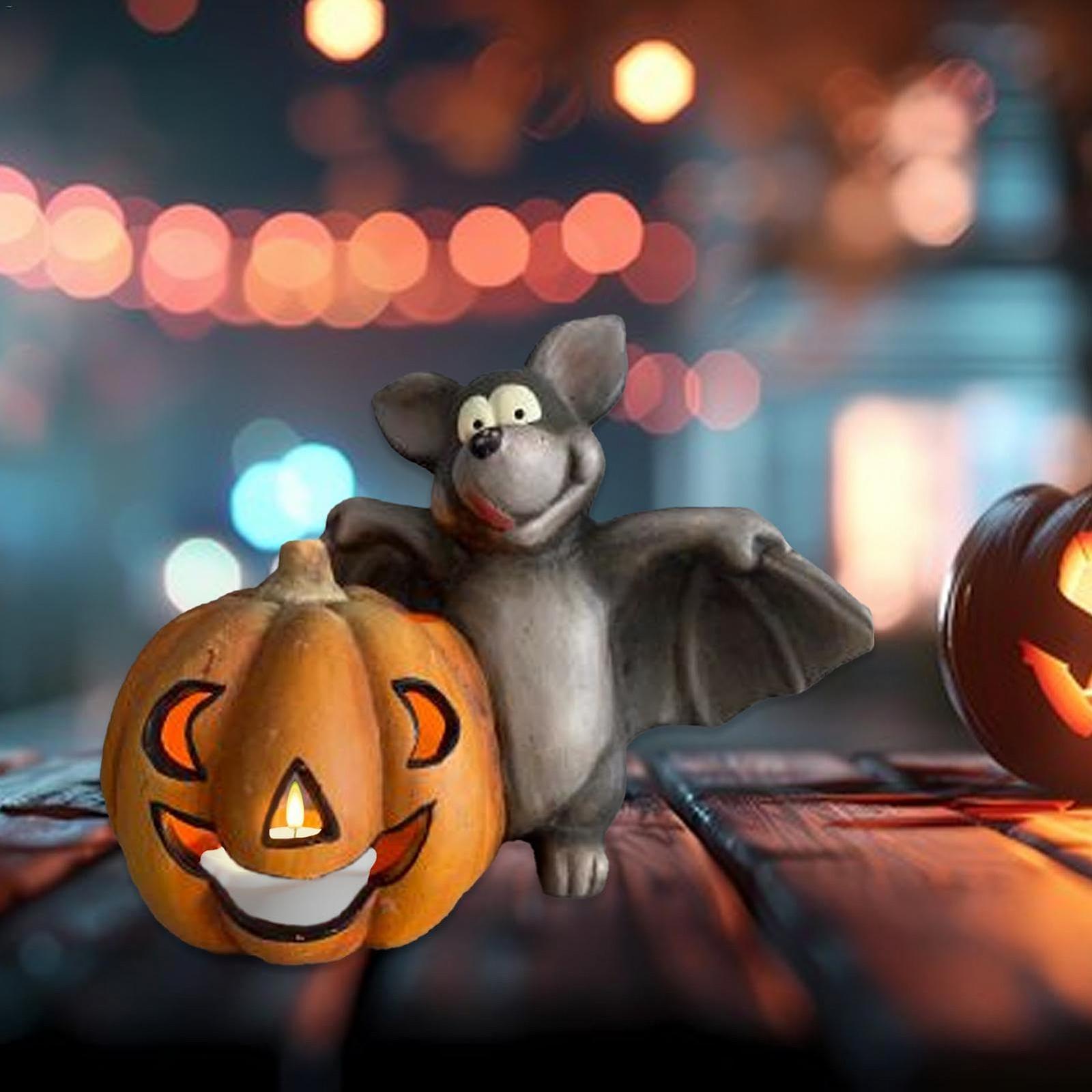 Подсвечник Halloween Bat Figure Small Tea Light Holder, фото №7