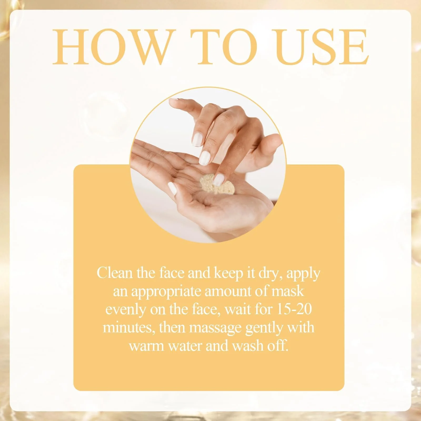 Маска для обличчя Рисова, Rice & Honey, Корейська для всіх типів шкіри, фото №5