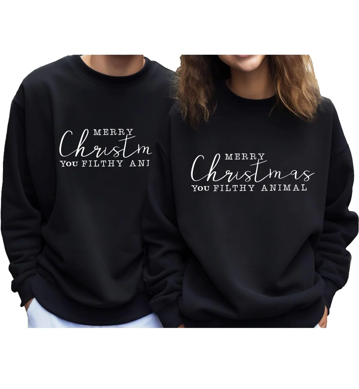 Світшот Merry Christmas You Filthy Animal, фото №2