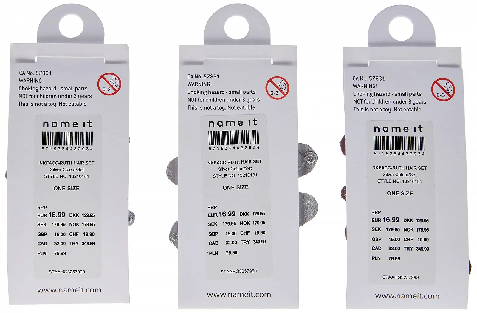 Набір для волосся NAME IT Girl's NKFACC-Ruth, фото №4 Набір для волосся NAME IT Girl's NKFACC-Ruth, фото №4