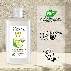 Гель для душу Omia EcoBio Silk Bath Bergamot di Calabria 400 мл synthetic.ua - Фото 1