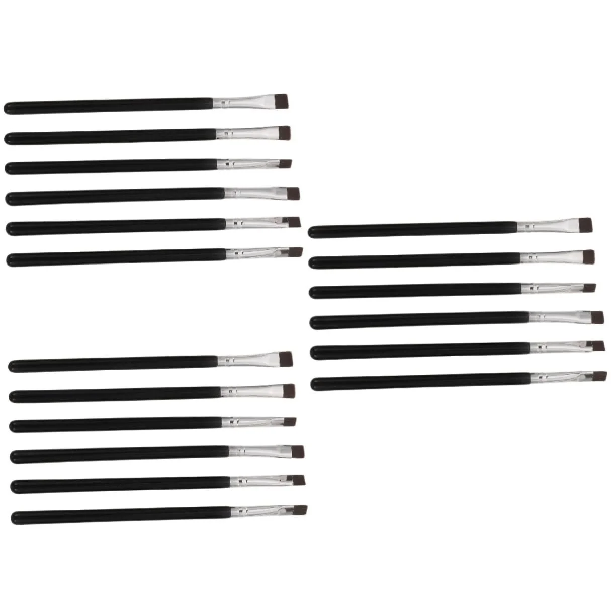 Пензлі Magiclulu E20 для підводки плоский дерев'яна ручка, фото №1 Пензлі Magiclulu E20 для підводки плоский дерев'яна ручка, фото №1