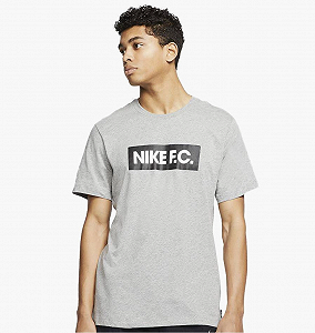 Футболка Nike F.C. Essentials Cерый M - Фото 1