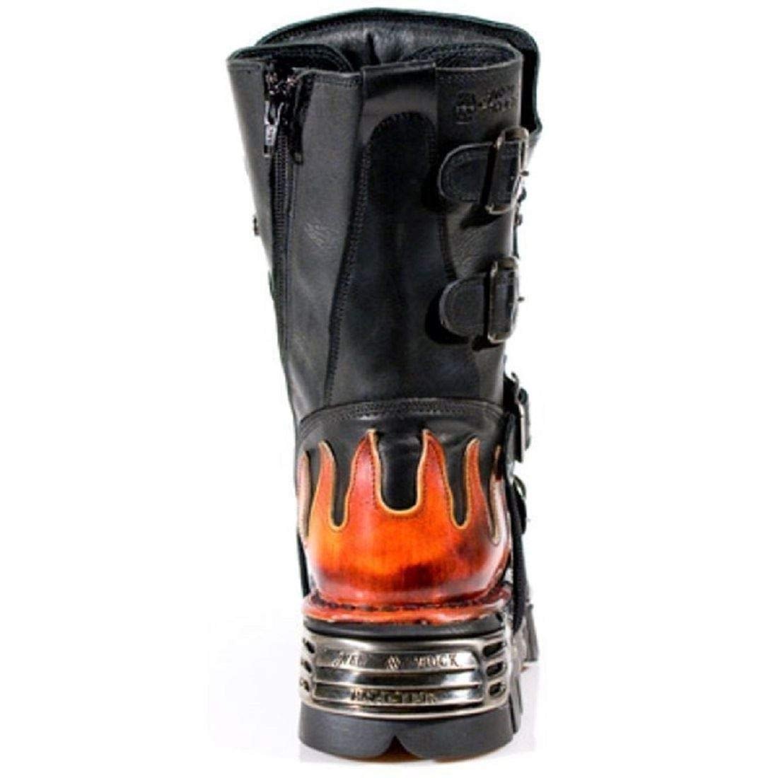 Черевики Biker Skirt Red Skull Head M107-S1 Чорний, фото №5 Черевики Biker Skirt Red Skull Head M107-S1 Чорний, фото №5