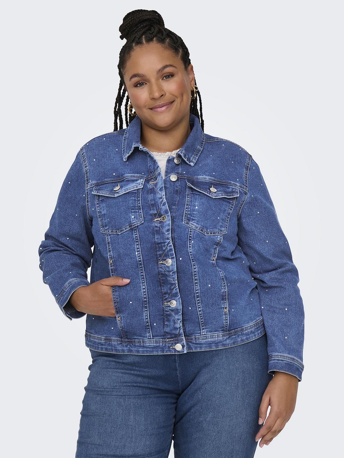 Джинсова куртка CARMAKOMA Carwonder Denim Jacket Жіноча, фото №6