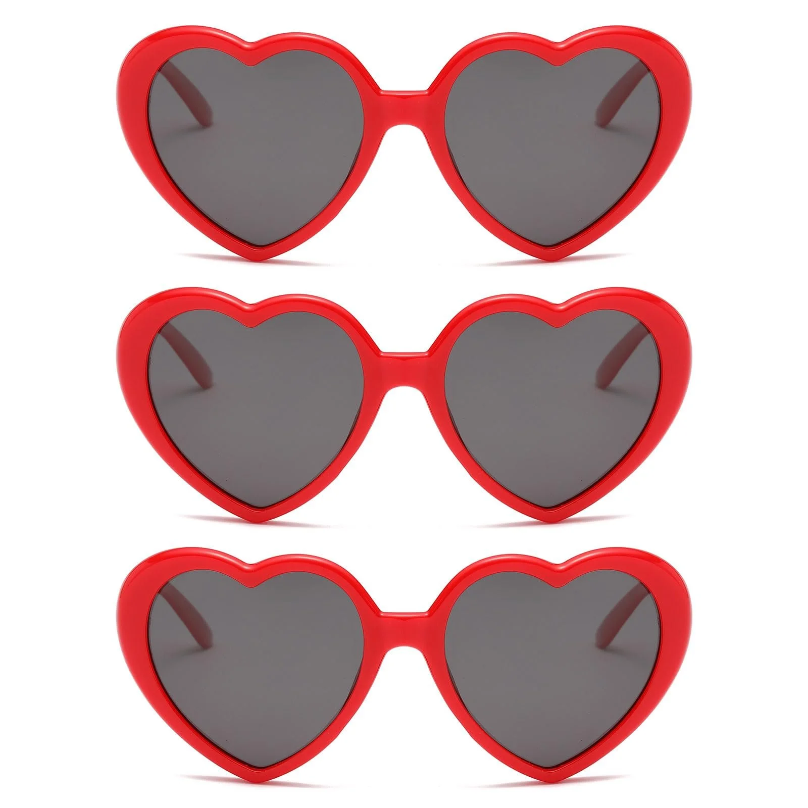 Солнцезащитные очки YAMEIZE в форме сердца в стиле 90-х годов., фото №2