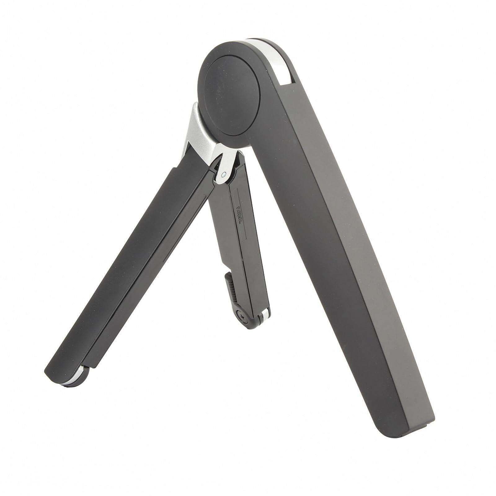 Складная подставка для ноутбука, регулируемый держатель для планшета, эргономичная подставка для ноутбука для работы дома или в офисе, алюминиевый сплав, черный, фото №8